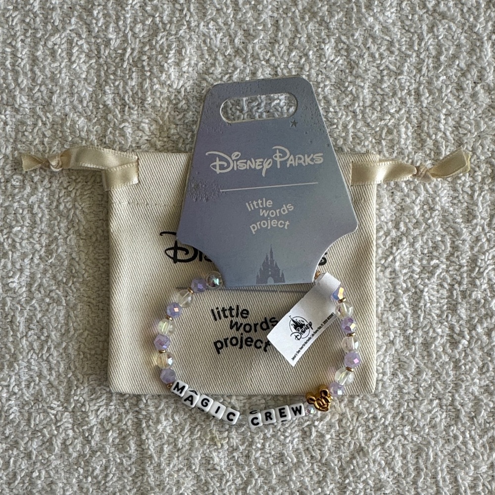 Little Words Project x Disney Parks “Magic Crew” Beaded Bracelet